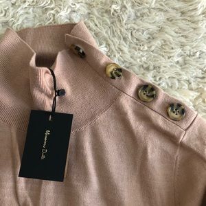 NWT Massimo Dutti Sweater Light Camel M S